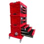 Комплект інструментальних ящиків Qbrick System ONE Drawer Workshop Set 1 red 2.0 - 4