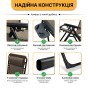 Розкладне крісло шезлонг LEOBRO Zero Gravity Premium Plaid (LB-ZGC-G2-PLD) - 5