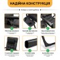 Розкладне крісло шезлонг LEOBRO Zero Gravity Premium Plus Black (LB-ZGC-K2-BLK) - 5