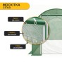 Садова теплиця парник LEOBRO Garden 10м2 Green Mosquito Door (LB-G109-GRN) - 8