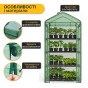 Стелаж-теплиця LEOBRO 159х69х49 см на 4 полиці Green (LB-G118) - 4