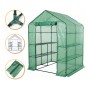 Стелаж-теплиця LEOBRO 143x143x195 см на 8 полиць Green (LB-G122) - 1