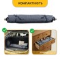 Підвісне бразильське крісло-гамак LEOBRO XL Grey з подушками (LB-1114) - 7