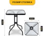 Комплект садових меблів LEOBRO Comfort 2 крісла + прямокутний столик (LB-1053) - 9