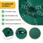Складной садовый зонт с боковым удлинителем и LED подсветкой LEOBRO Зеленый (LB-1085) - 8