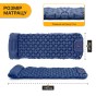 Надувний похідний килимок матрац LEOBRO Air Mat 190 x 60 см Blue (LB-1096) - 2