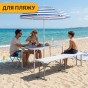 Розкладна туристична лавка LEOBRO Tourismo 180 x 27 см (LB-1062) - 2
