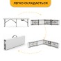 Розкладна туристична лавка LEOBRO Tourismo 180 x 27 см (LB-1062) - 5