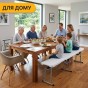 Розкладна туристична лавка LEOBRO Tourismo 180 x 27 см (LB-1062) - 6