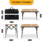 Раскладной туристический стол LEOBRO Pro Camp Wood Alu (LB-1063) - 10