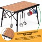 Раскладной туристический стол LEOBRO Pro Camp Wood Alu (LB-1063) - 6