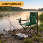Розкладне туристичне крісло LEOBRO Lite Green (LB-1076) - 9