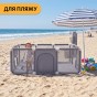 Дитячий манеж LEOBRO Multisport 120 x 180 см Сірий (LB-1137) - 4