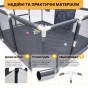 Дитячий манеж LEOBRO Multisport 120 x 180 см Сірий (LB-1137) - 8