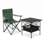 Комплект туристичний - стіл LEOBRO 52x52x50 см та крісло Lite Green  - 1