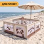 Дитячий манеж LEOBRO "Весела панда" 180 x 200 см (LB-1161) - 10